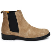 Premium quality Cheeku suede boots with a comfortable fit.
